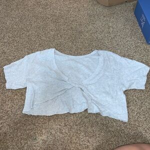 Cropped Flowing Shirt